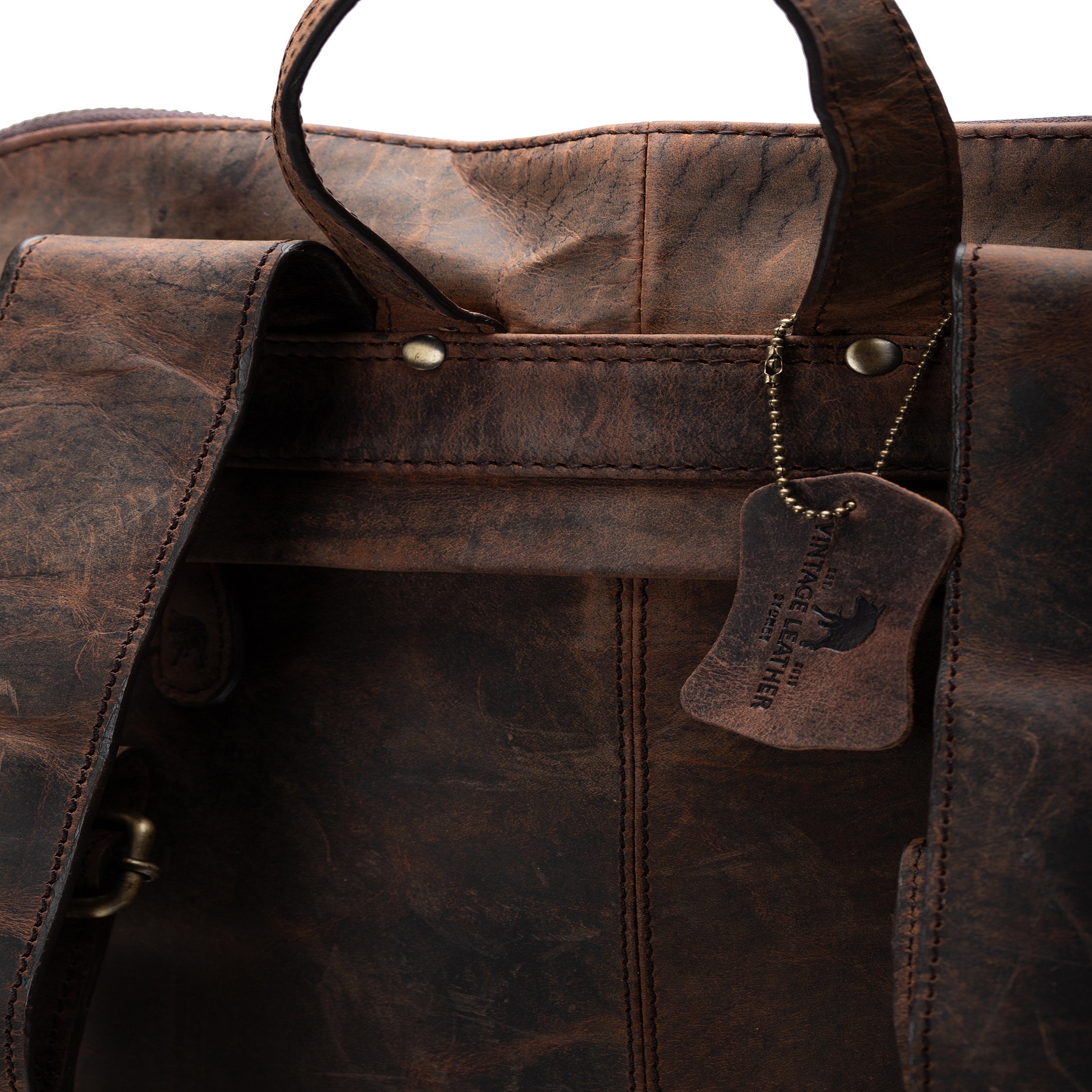 Leather Laptop Backpack Baku