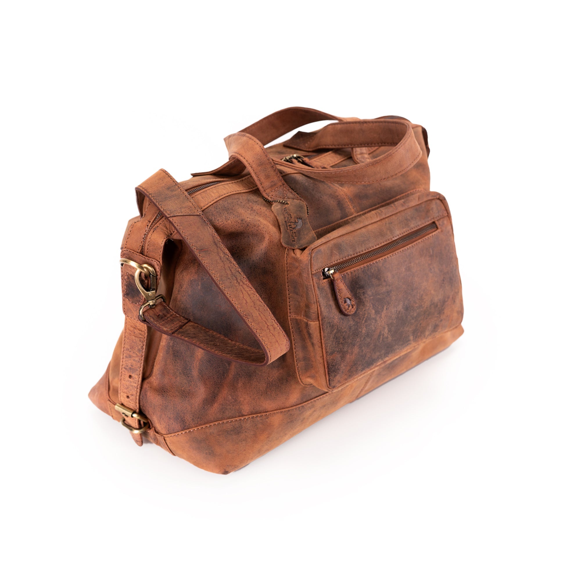 Tokyo Full Grain Leather Duffle Bag