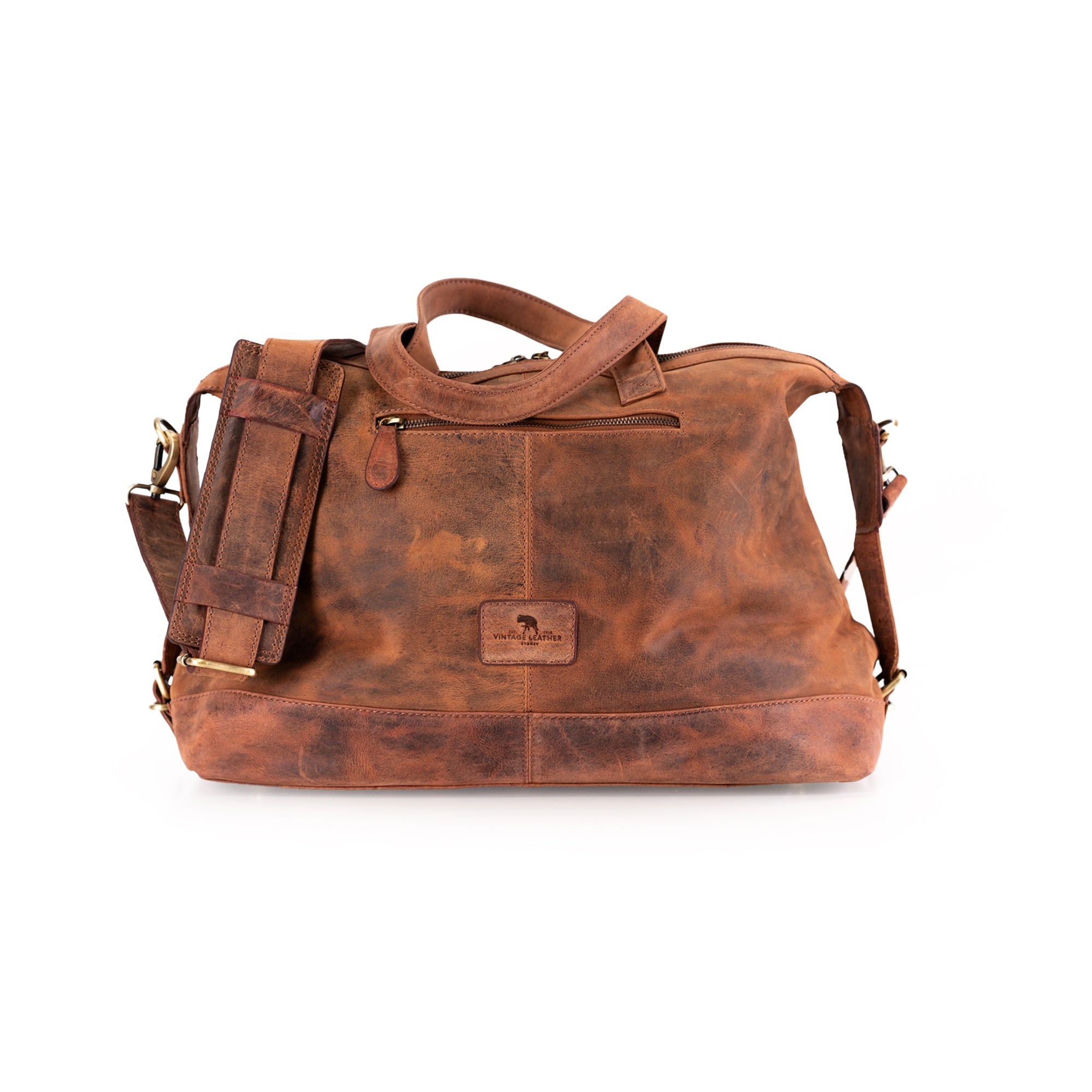 Tokyo Full Grain Leather Duffle Bag