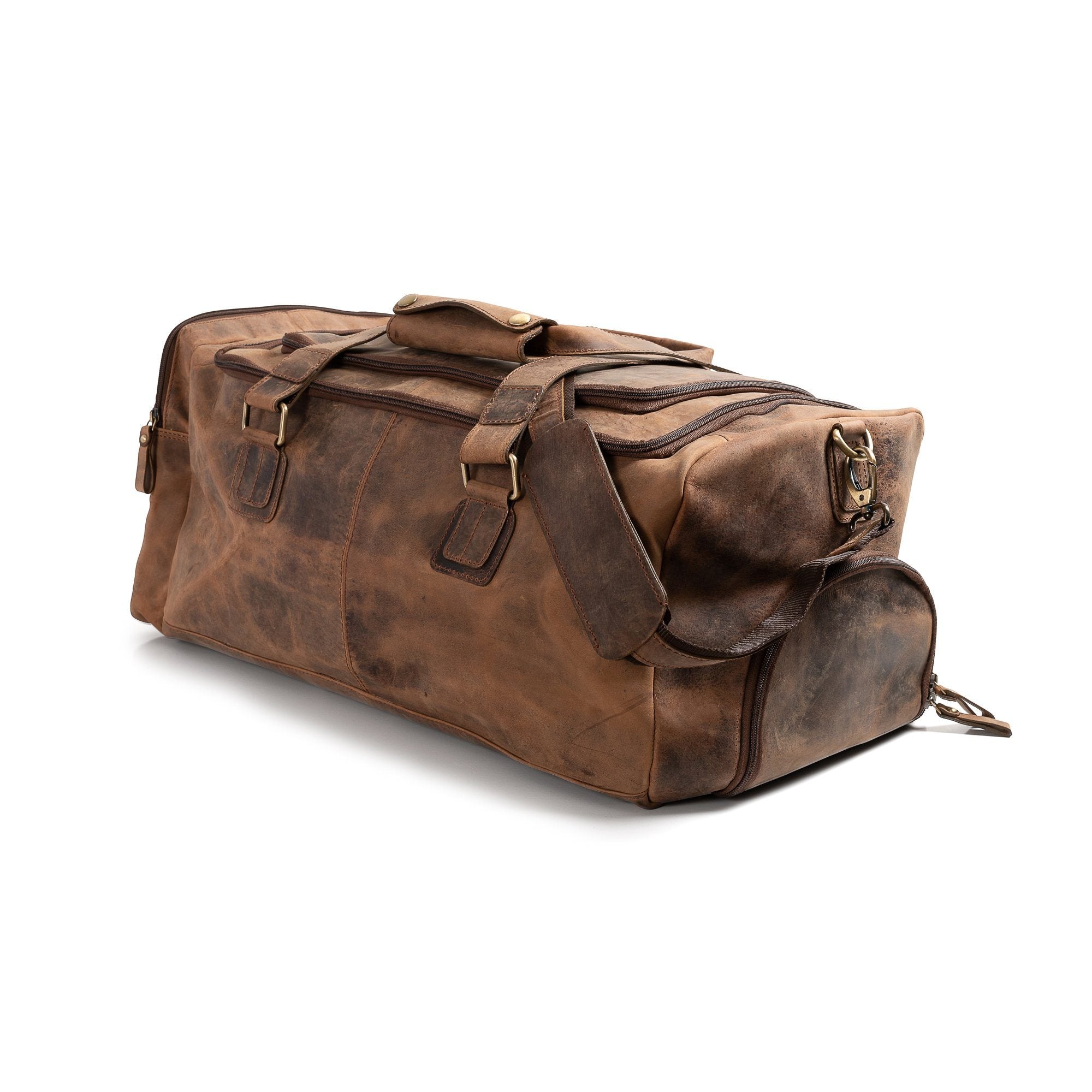 Leather Weekender Bag Texas
