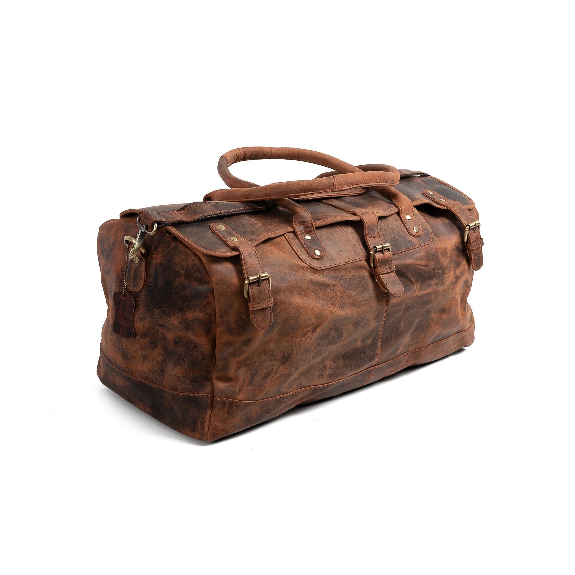 Leather Duffle Bag - Essex