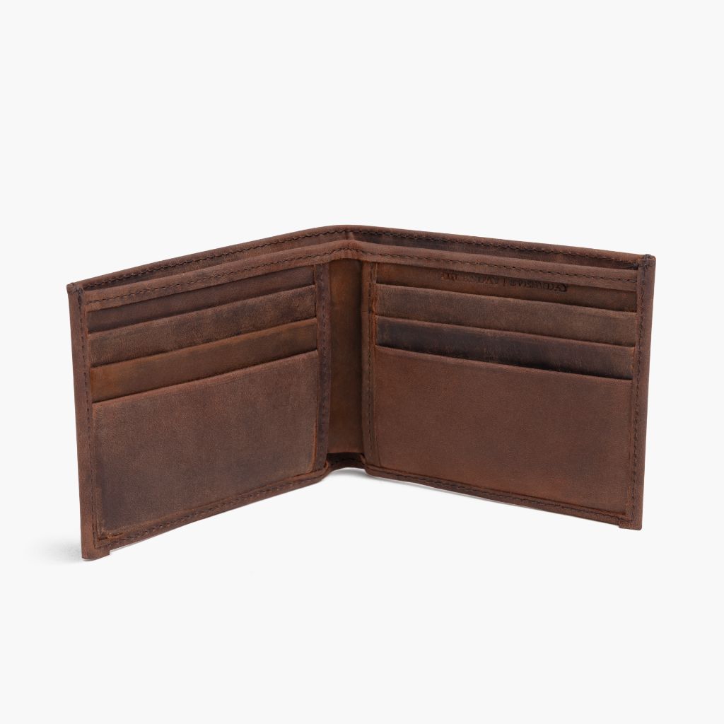The Classic Leather Bifold Wallet - Arizona Adobe