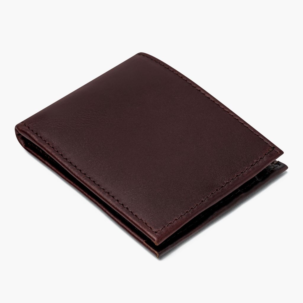 The Classic Leather Bifold Wallet - Brown