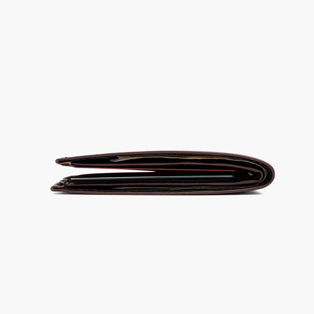 The Classic Leather Bifold Wallet - Brown