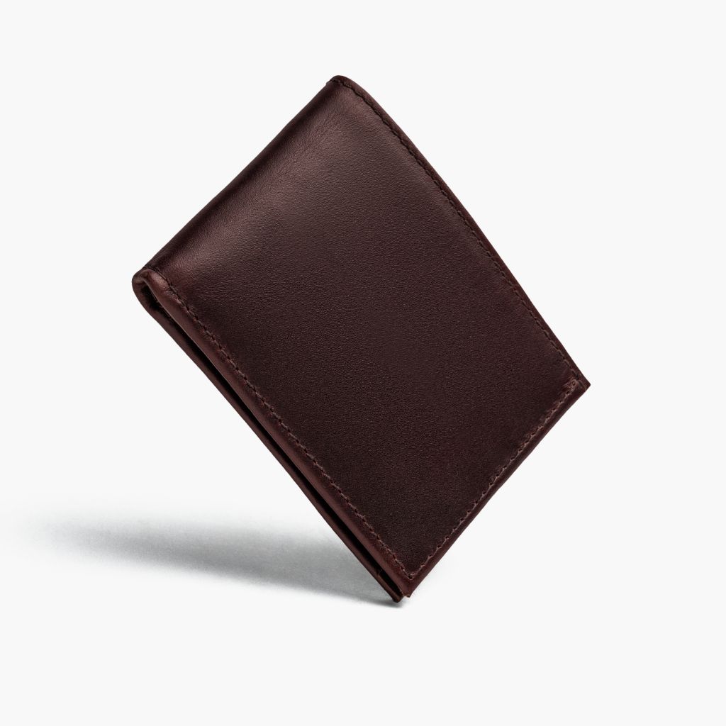 The Classic Leather Bifold Wallet - Brown