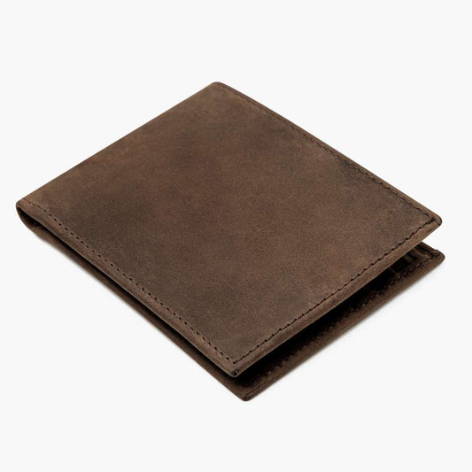 The Classic Leather Bifold Wallet - Burnt Copper