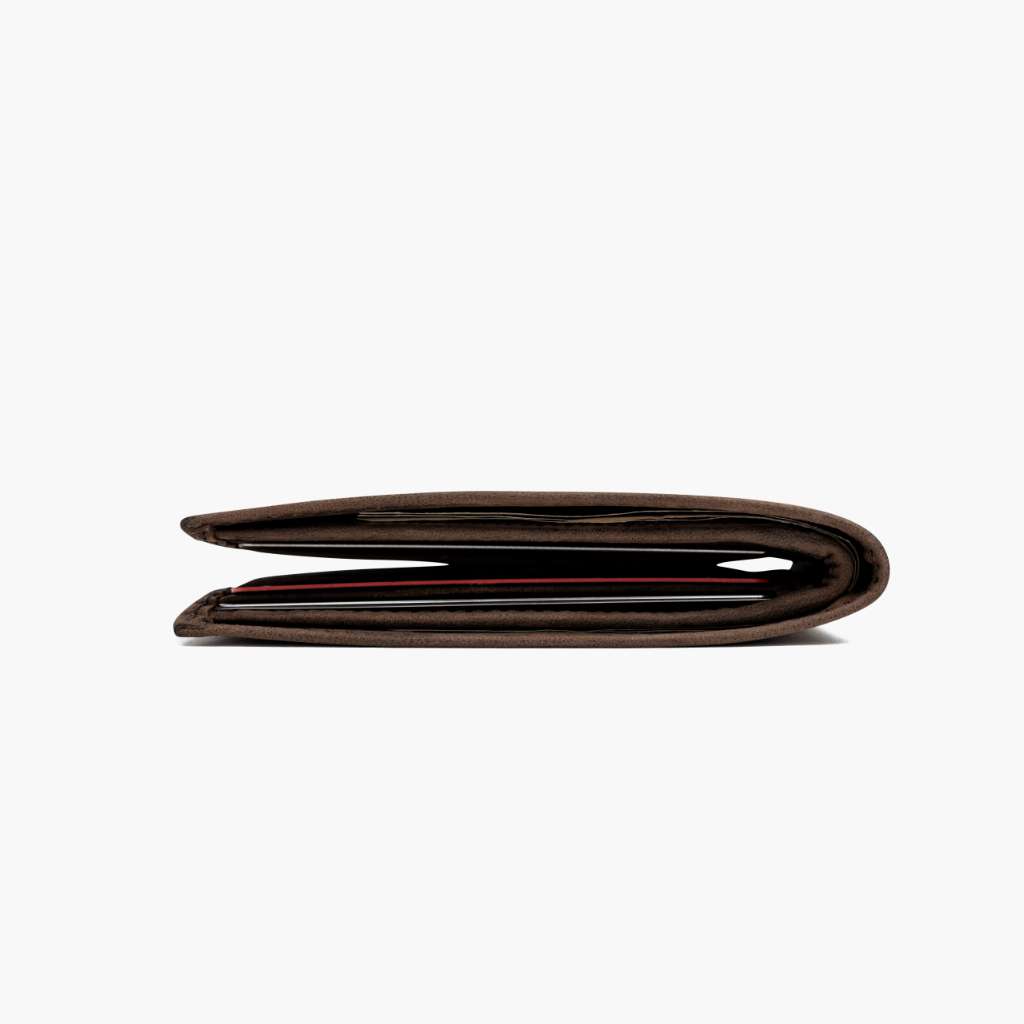 The Classic Leather Bifold Wallet - Burnt Copper