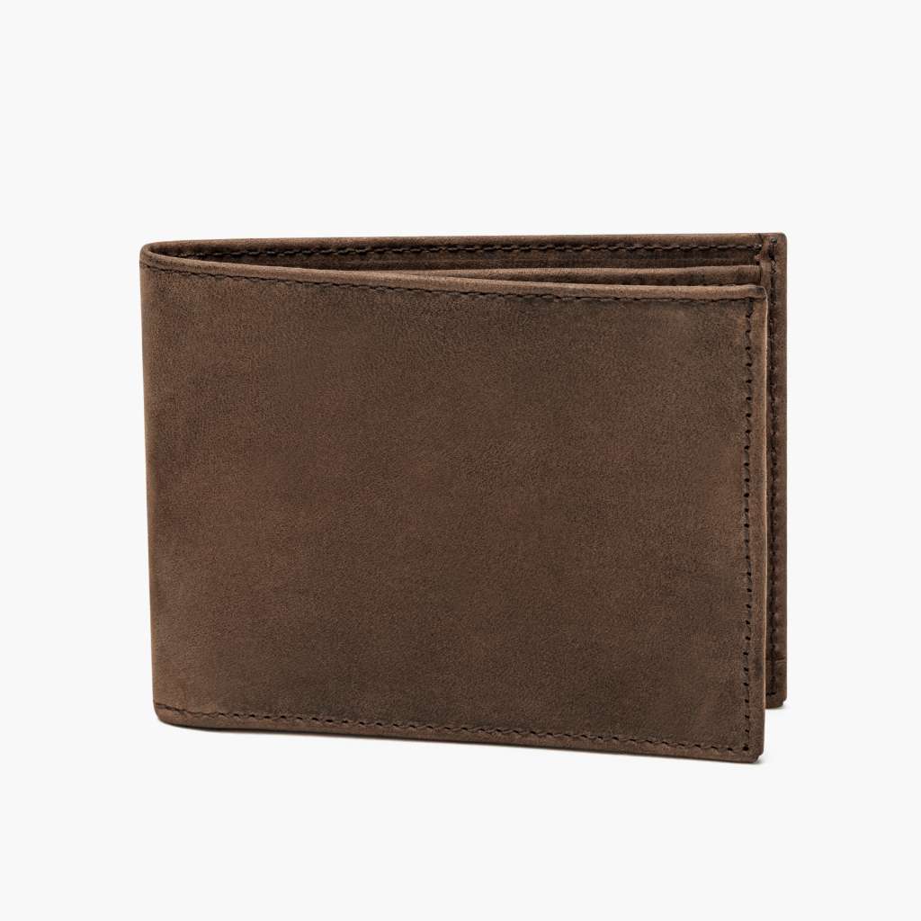 The Classic Leather Bifold Wallet - Burnt Copper