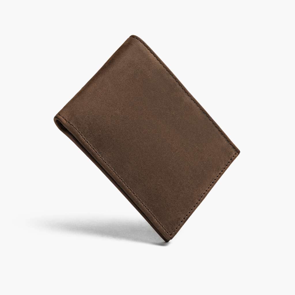 The Classic Leather Bifold Wallet - Burnt Copper