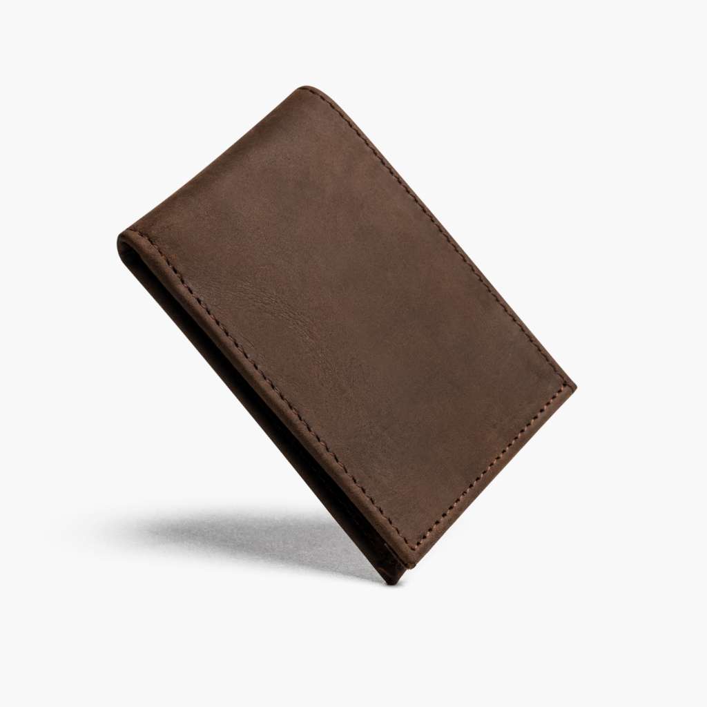 The Classic Leather Bifold Wallet - Tobacco