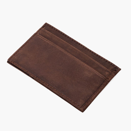 The Minimalist Leather Card Holder - Arizona Adobe