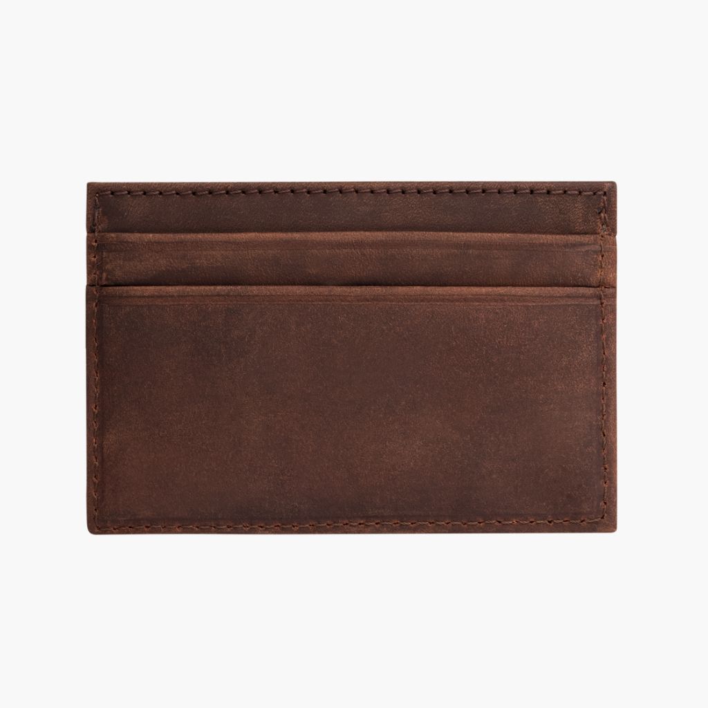 The Minimalist Leather Card Holder - Arizona Adobe