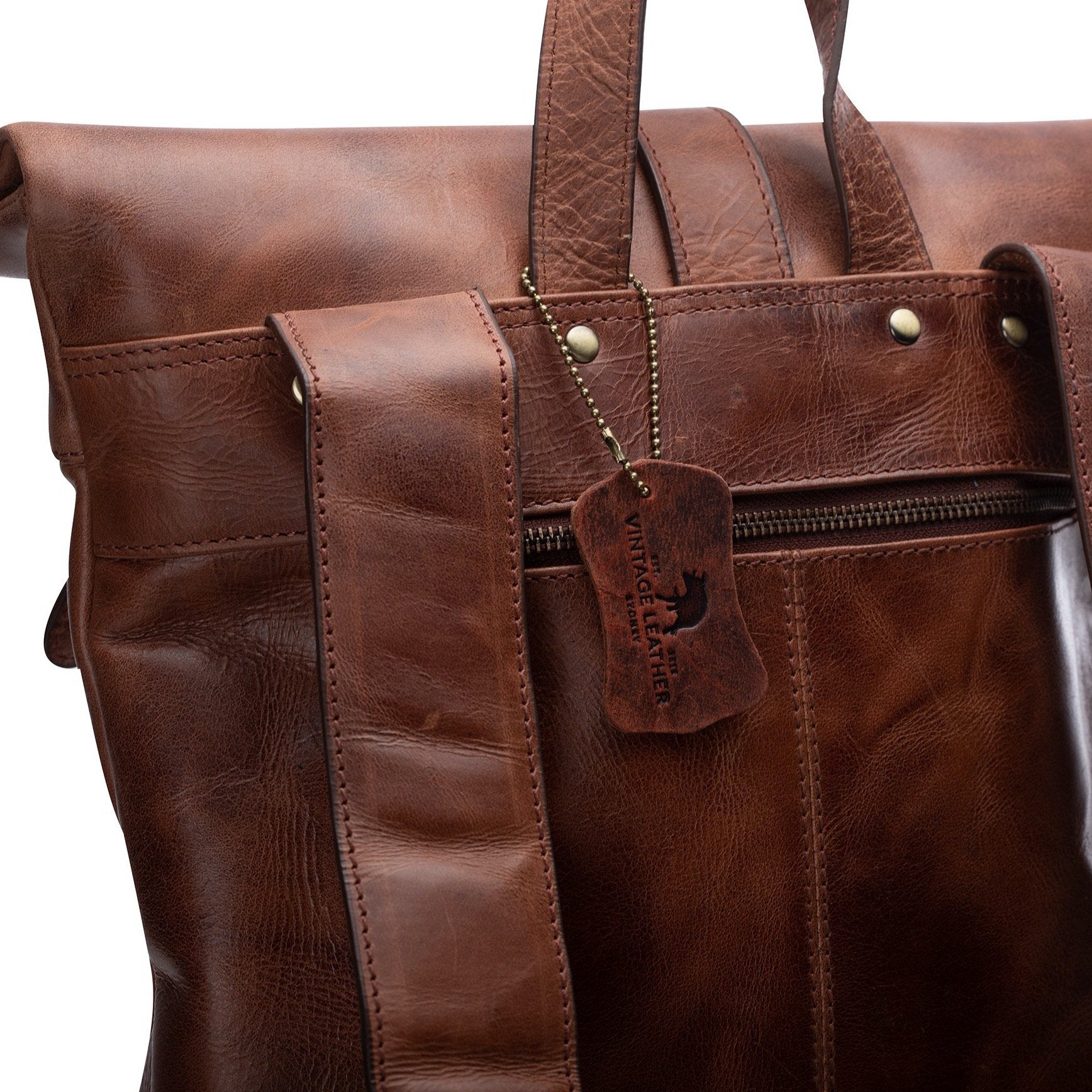 Leather Backpack | Huston