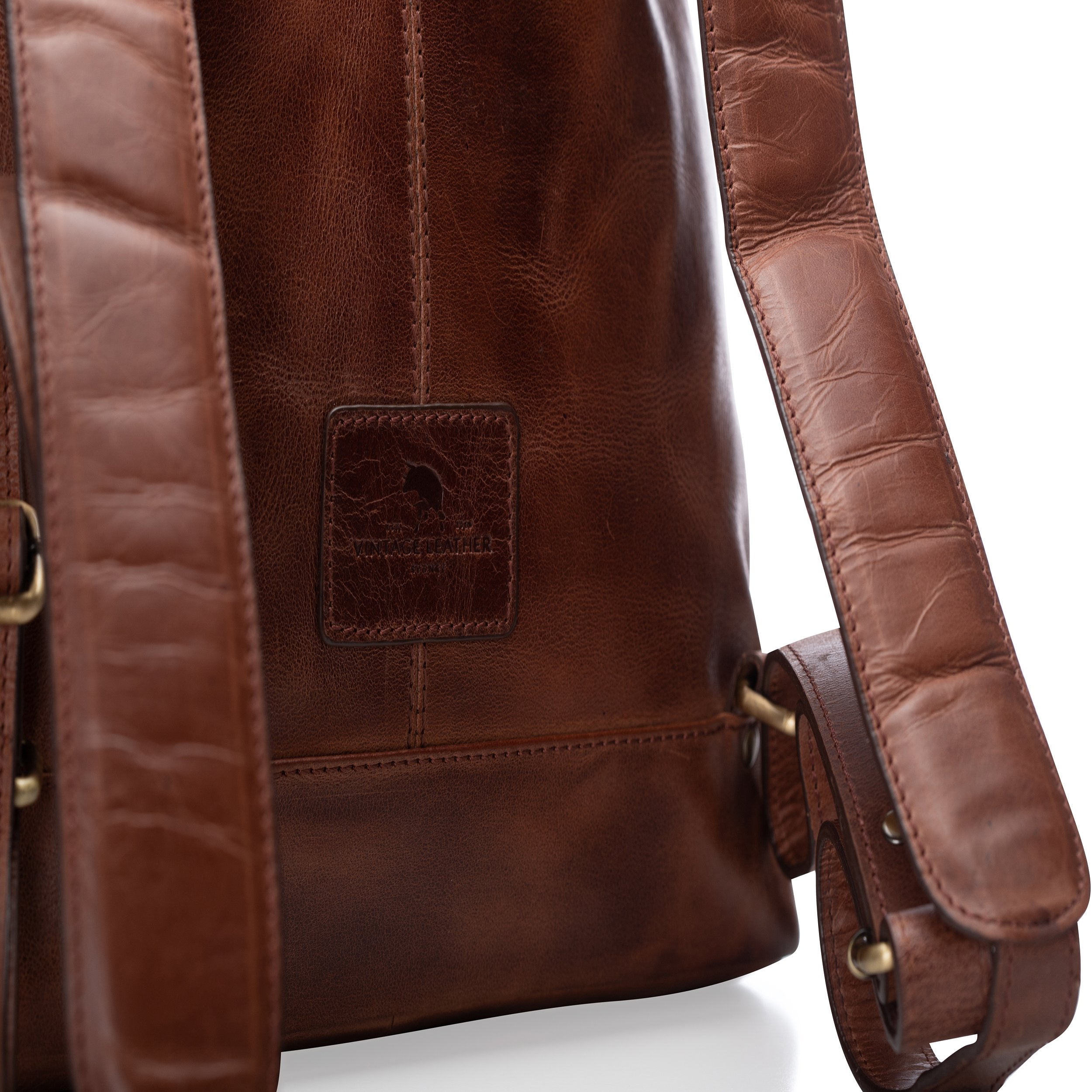 Leather Backpack | Huston