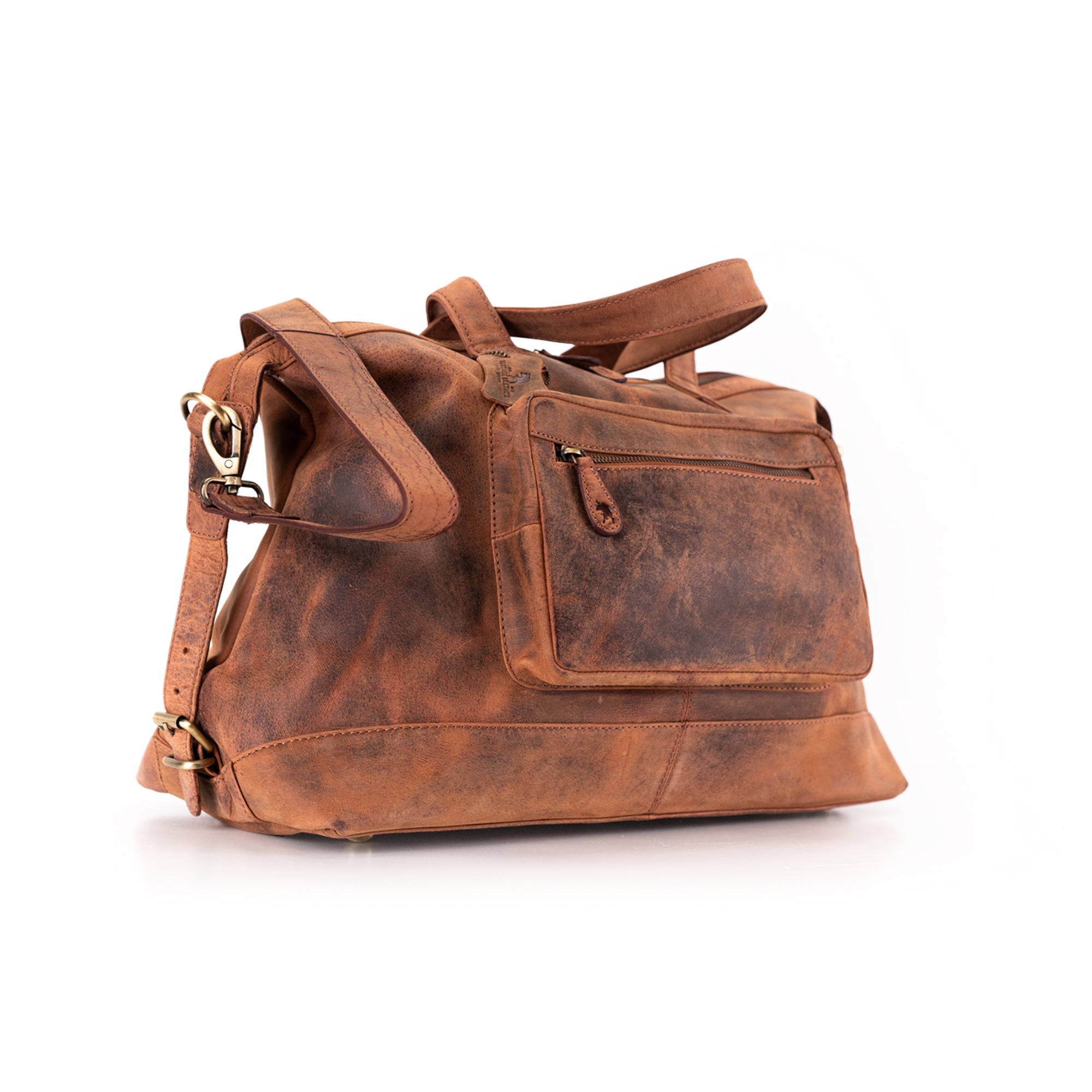 Tokyo Full Grain Leather Duffle Bag