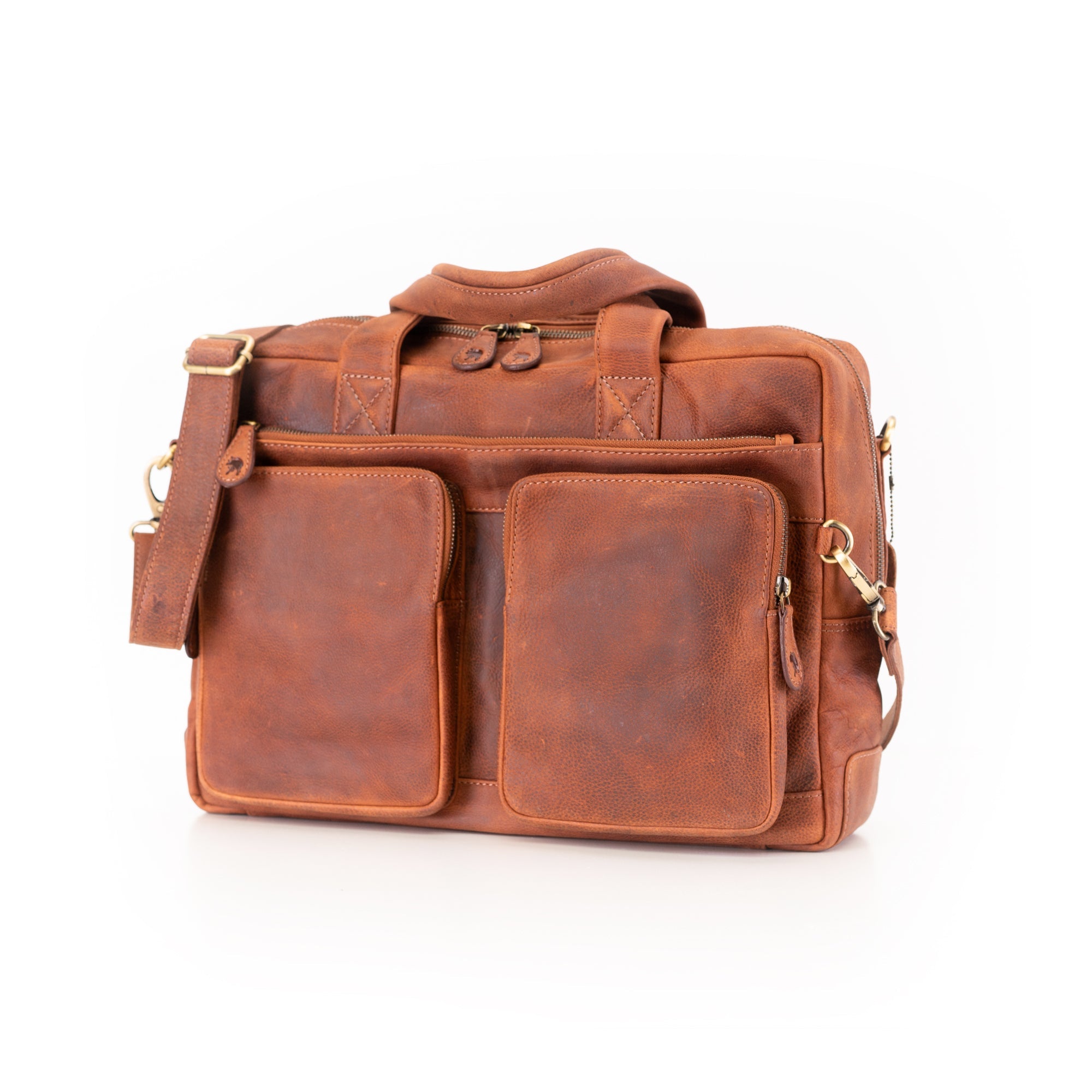 Leather Messenger Bag Zenith